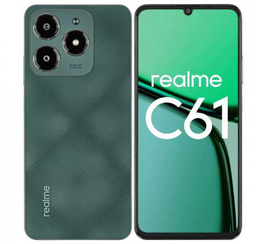 Смартфон Realme С61 6/128Gb Green