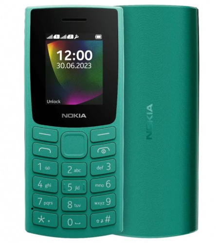 Сотовый телефон Nokia 106 DS (TA-1564) зеленый Сотовый телефон Nokia 106 DS (TA-1564) зеленый