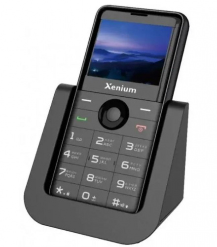 Сотовый телефон Xenium X700 Black фото 3