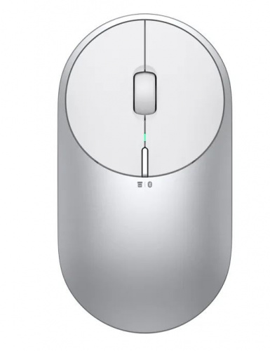 Мышь беспроводная Xiaomi Portable Mouse 2, серебристый