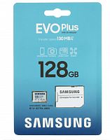 Карта памяти MicroSDXC Samsung 128Гб (UHS-I) (с адаптер SD) 