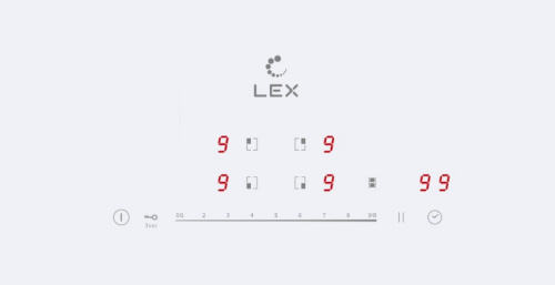 Индукционная варочная поверхность LEX EVI 641B WH фото 2