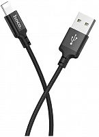 USB кабель HOCO X14 Lightning 8-pin, 2м, (черный)