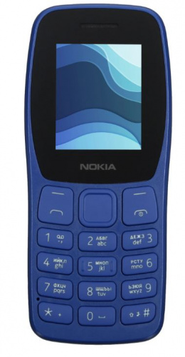 Сотовый телефон Nokia 105 DS (TA-1416) синий Сотовый телефон Nokia 105 DS (TA-1416) синий
