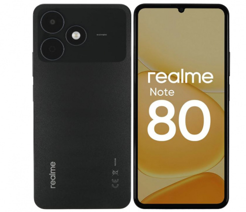 Смартфон Realme Note 80 4/128Gb Black Смартфон Realme Note 80 4/128Gb Black