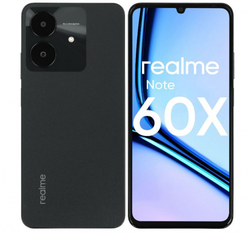 Смартфон Realme Note 60x 3/64Gb Black Смартфон Realme Note 60x 3/64Gb Black